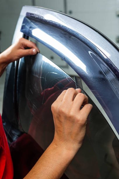 Car tinted detailing film